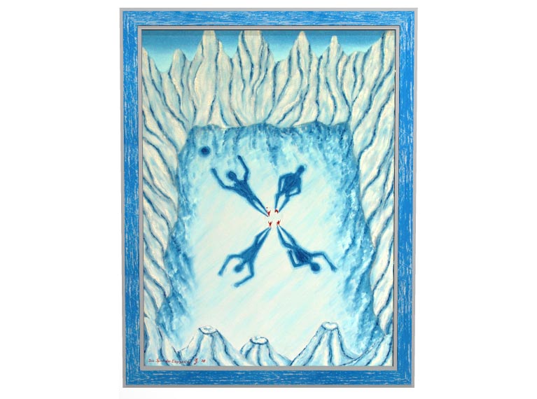 Das Spiel der Eisgiganten | 1998
Öl auf Leinwand | 60 x 80 cm