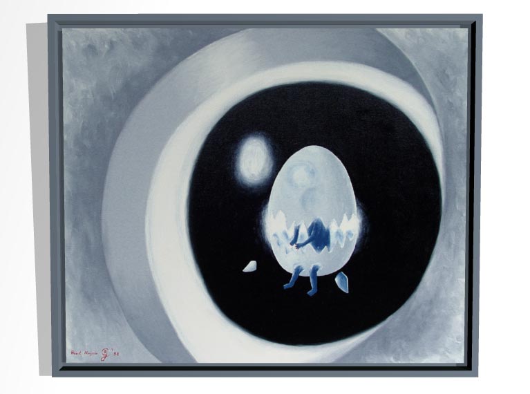 Prosit Neujahr 
1998 | Öl auf Leinwand | 50 x 60 cm